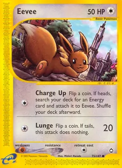 Eevee [Charge Up | Lunge] 카드 이미지
