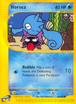 Horsea [Bubble] 카드 이미지