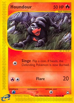 Houndour [Singe | Flare] 카드 이미지