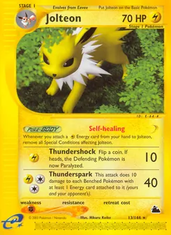 Jolteon [Self-healing | Thundershock | Thunderspark]