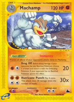 Machamp [Immunity | Drag Off | Hurricane Punch]