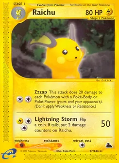 Raichu [Zzzap | Lightning Storm]