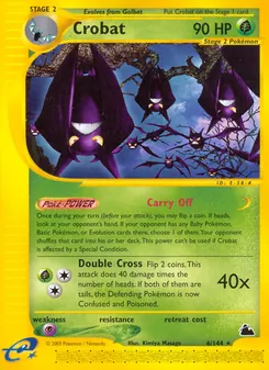 Crobat [Carry Off | Double Cross] 카드 이미지