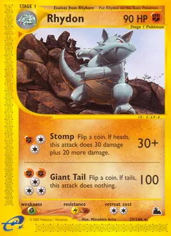 Rhydon [Stomp | Giant Tail]