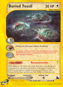 Buried Fossil [Reconstruction] 카드 이미지