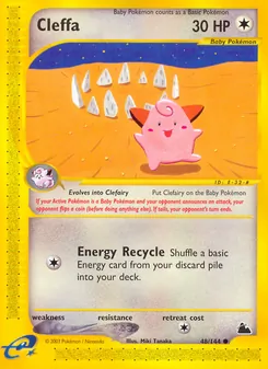 Cleffa [Energy Recycle] 카드 이미지