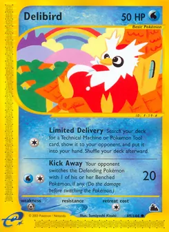 Delibird [Limited Delivery | Kick Away] 카드 이미지