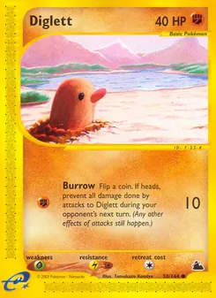 Diglett [Burrow] 카드 이미지