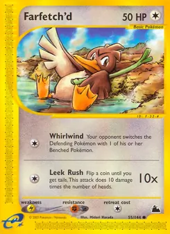 Farfetch'd [Whirlwind | Leek Rush] 카드 이미지