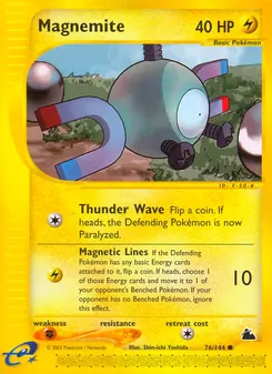 Magnemite [Thunder Wave | Magnetic Lines]
