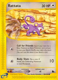 Rattata [Call for Friends | Body Slam] 카드 이미지