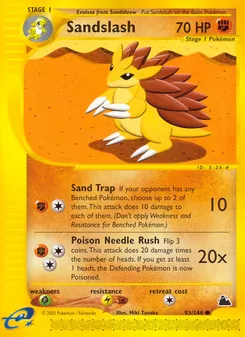 Sandslash [Sand Trap | Poison Needle Rush]