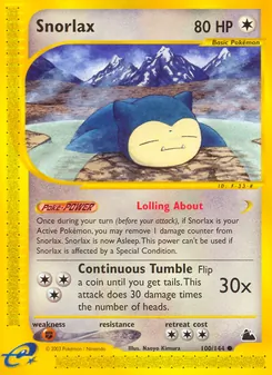 Snorlax [Lolling About | Continuous Tumble]