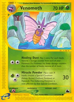 Venomoth [Healing Dust | Miracle Powder]