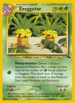 Exeggutor [Sharpshooter] 카드 이미지