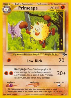 Primeape [Low Kick | Rampage]
