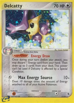 Delcatty [Energy Draw | Max Energy Source] 카드 이미지