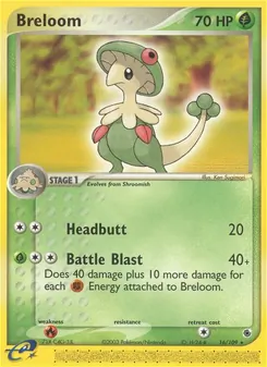 Breloom [Headbutt | Battle Blast]