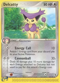 Delcatty [Energy Call | Cannonball] 카드 이미지