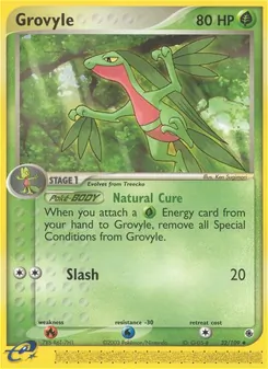 Grovyle [Natural Cure | Slash]