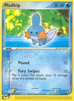 Mudkip [Pound | Fury Swipes] 카드 이미지