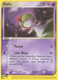 Ralts [Pound | Link Blast]