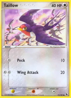 Taillow [Peck | Wing Attack] 카드 이미지