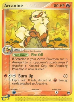 Arcanine [Fire Veil | Burn Up]