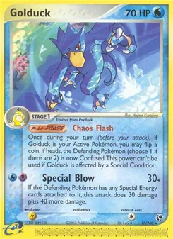 Golduck [Chaos Flash | Special Blow] 카드 이미지