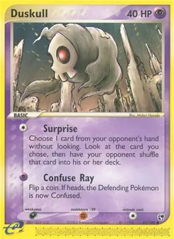 Duskull [Surprise | Confuse Ray] 카드 이미지