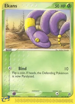 Ekans [Bind] 카드 이미지