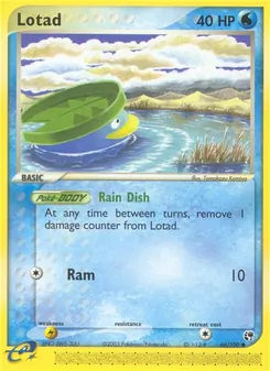 Lotad [Rain Dish | Ram] 카드 이미지