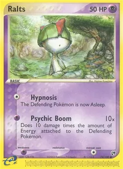 Ralts [Hypnosis | Psychic Boom] 카드 이미지