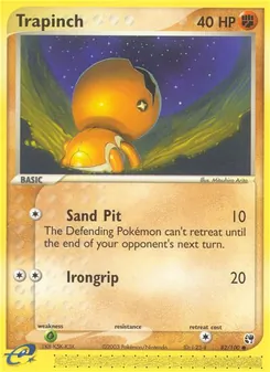 Trapinch [Sand Pit | Irongrip]