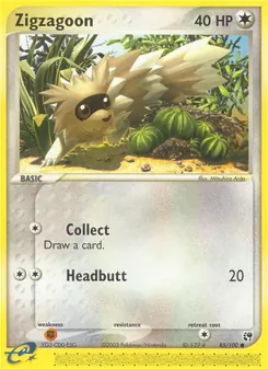 Zigzagoon [Collect | Headbutt]