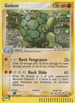 Golem [Rock Vengeance | Rock Slide] 카드 이미지
