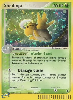 Shedinja [Wonder Guard | Damage Curse] 카드 이미지