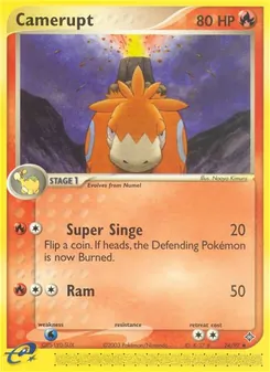 Camerupt [Super Singe | Ram] 카드 이미지