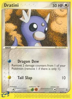 Dratini [Dragon Dew | Tail Slap] 카드 이미지