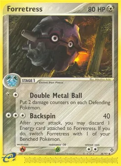 Forretress [Double Metal Ball | Backspin] 카드 이미지