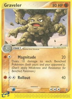 Graveler [Magnitude | Rollout] 카드 이미지
