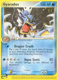Gyarados [Dragon Crush | Aqua Sonic] 카드 이미지