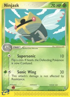 Ninjask [Supersonic | Sonic Wing] 카드 이미지
