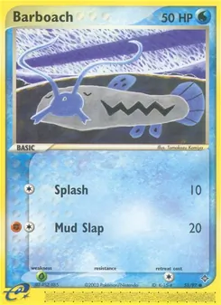 Barboach [Splash | Mud Slap] 카드 이미지