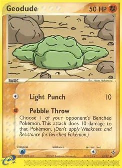 Geodude [Light Punch | Pebble Throw] 카드 이미지