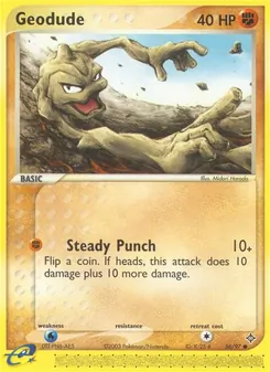 Geodude [Steady Punch] 카드 이미지