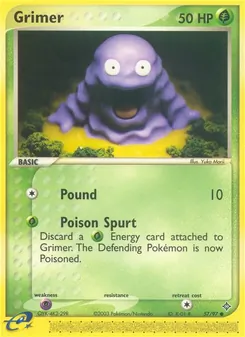 Grimer [Pound | Poison Spurt] 카드 이미지