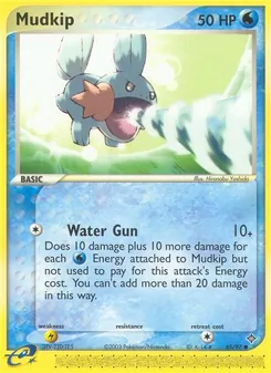 Mudkip [Water Gun] 카드 이미지