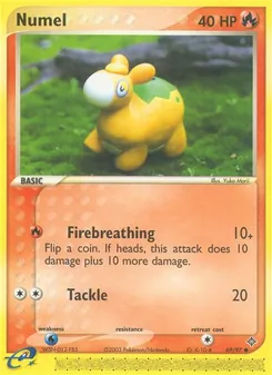 Numel [Firebreathing | Tackle] 카드 이미지