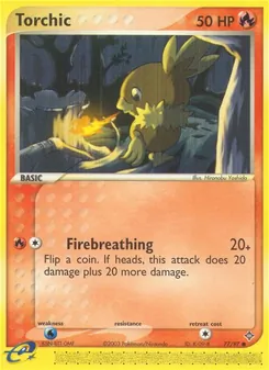 Torchic [Firebreathing] 카드 이미지